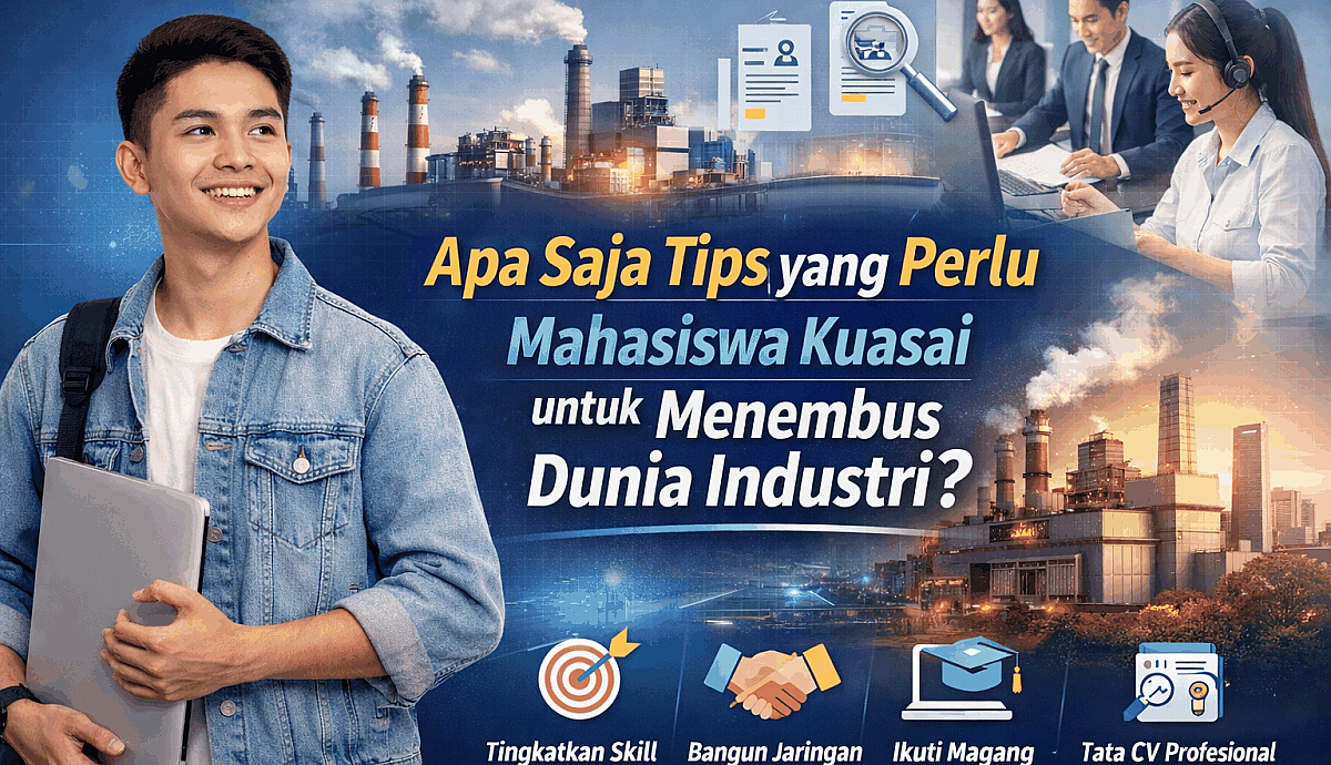 Apa Saja Tips Yang Perlu Mahasiswa Kuasai Untuk Menembus Dunia Industri?
