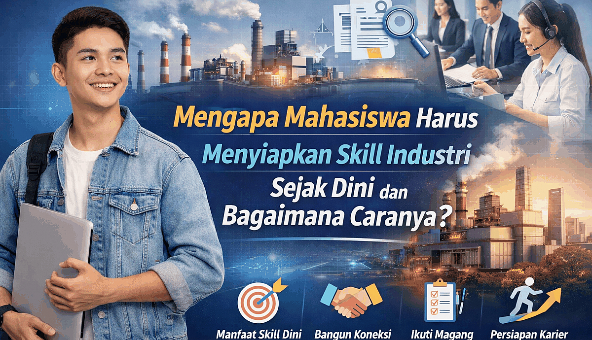 Mengapa Mahasiswa Harus Menyiapkan Skill Industri Sejak Dini Dan Bagaimana Caranya?