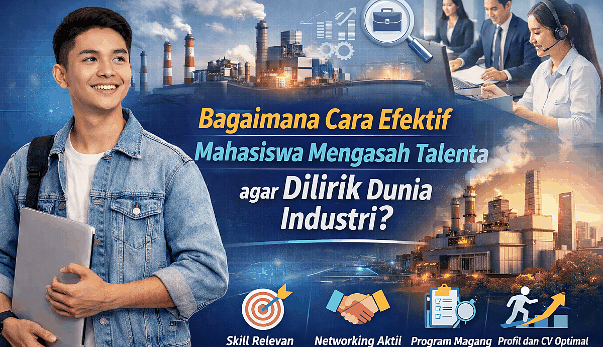 Bagaimana Cara Efektif Mahasiswa Mengasah Talenta Agar Dilirik Dunia Industri?