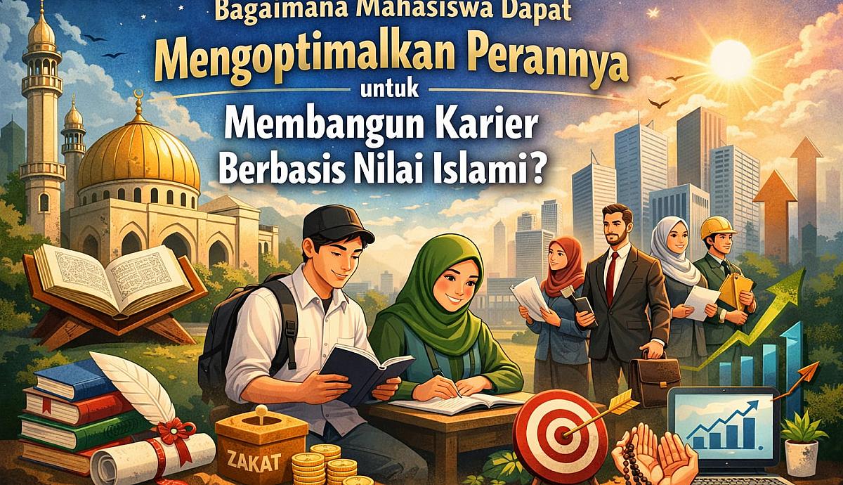Bagaimana Mahasiswa Dapat Mengoptimalkan Perannya untuk Membangun Karier Berbasis Nilai Islami?