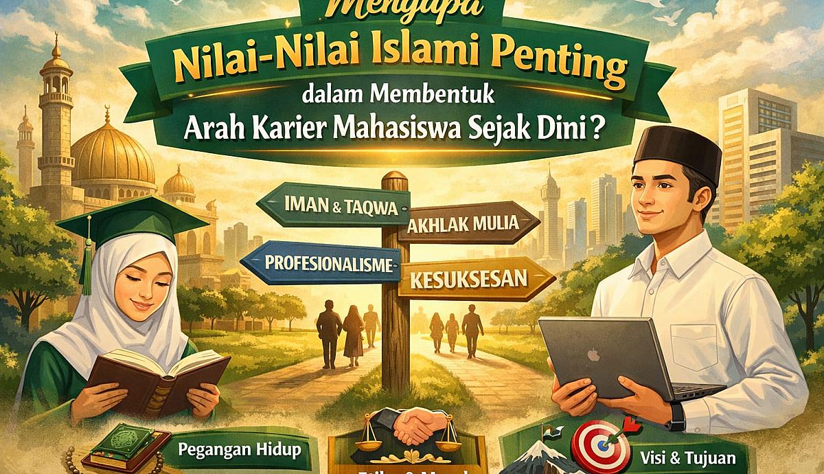 Mengapa Nilai-Nilai Islami Penting dalam Membentuk Arah Karier Mahasiswa Sejak Dini?