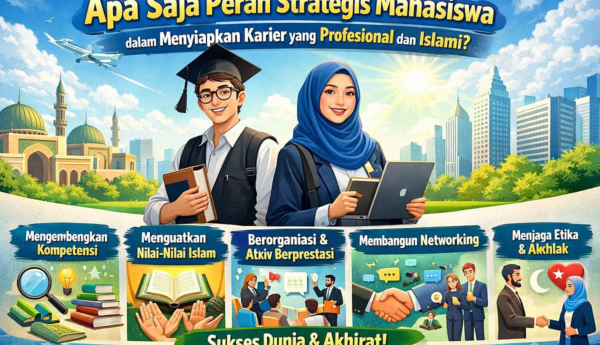 Apa Saja Peran Strategis Mahasiswa dalam Menyiapkan Karier yang Profesional dan Islami?