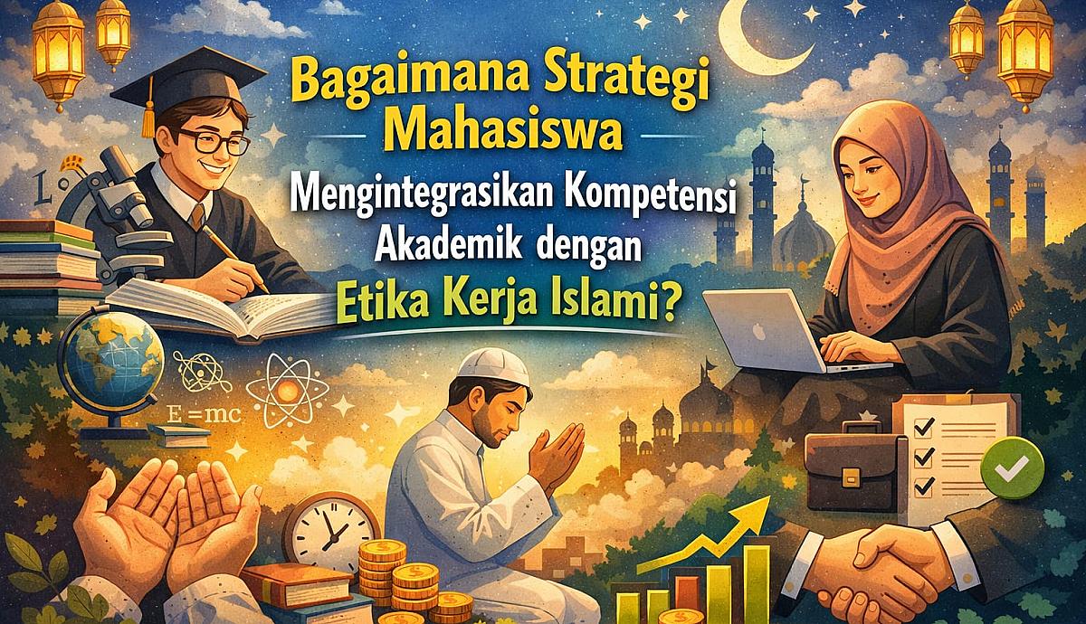 Bagaimana Strategi Mahasiswa Mengintegrasikan Kompetensi Akademik dengan Etika Kerja Islami?