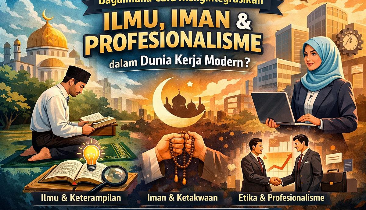 Bagaimana Cara Mengintegrasikan Ilmu Iman dan Profesionalisme dalam Dunia Kerja Modern?
