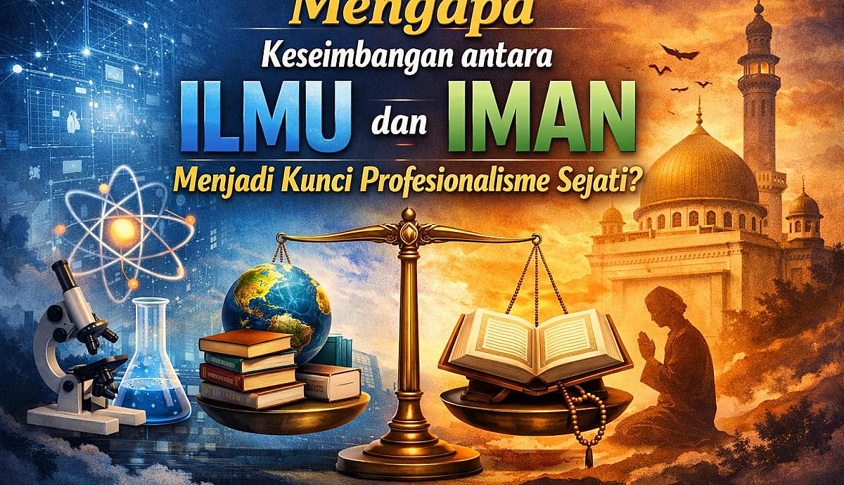 Mengapa Keseimbangan antara Ilmu dan Iman Menjadi Kunci Profesionalisme Sejati?