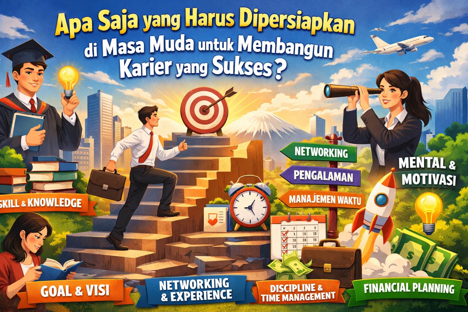 Apa Saja yang Harus Dipersiapkan di Masa Muda untuk Membangun Karier yang Sukses?