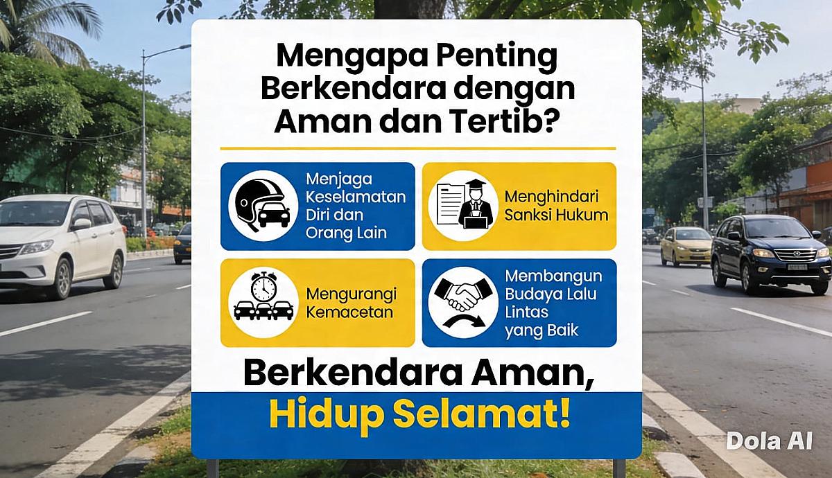 Mengapa Penting Berkendara dengan Aman dan Tertib?