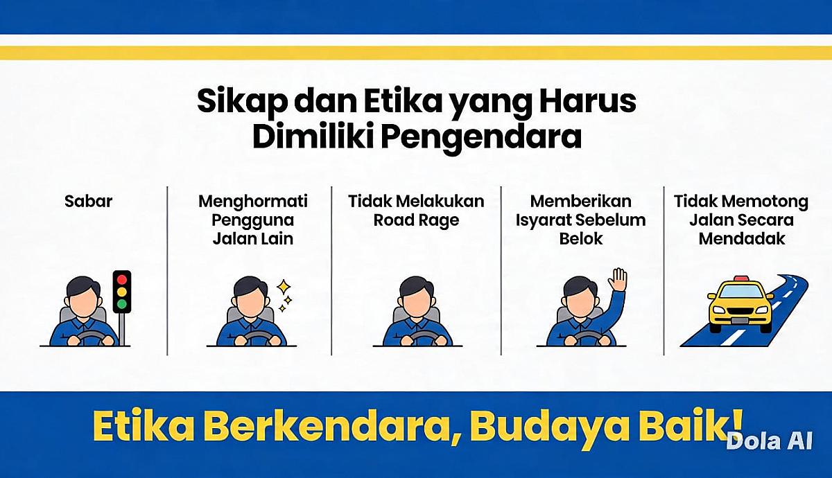 Sikap dan Etika yang Harus Dimiliki Pengendara