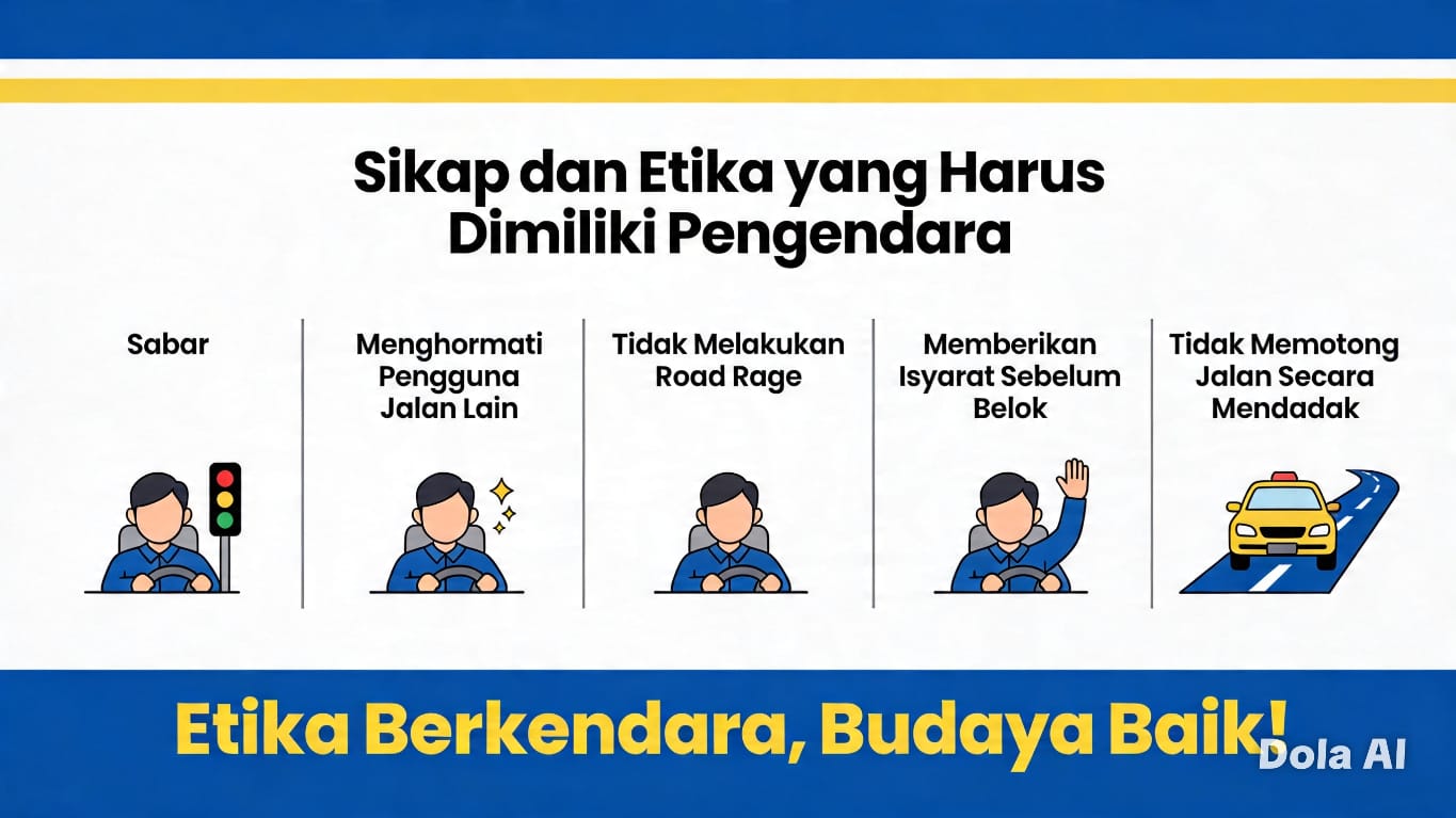 Sikap dan Etika yang Harus Dimiliki Pengendara