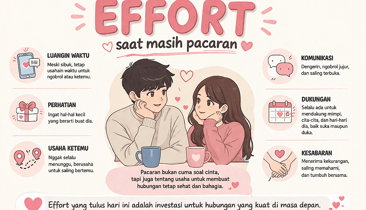 Effort Saat Masih Pacaran