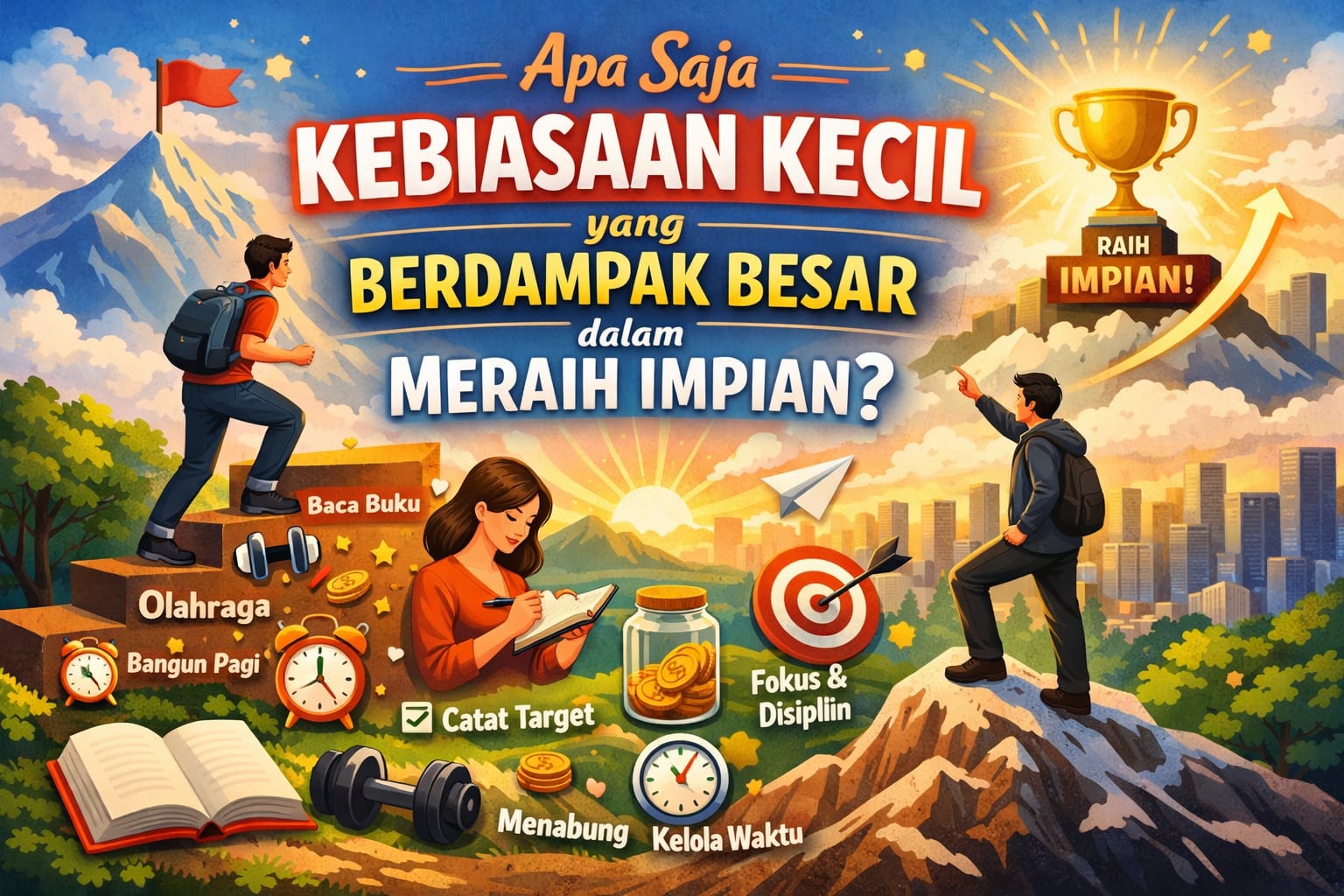 Apa Saja Kebiasaan Kecil yang Berdampak Besar dalam Meraih Impian?