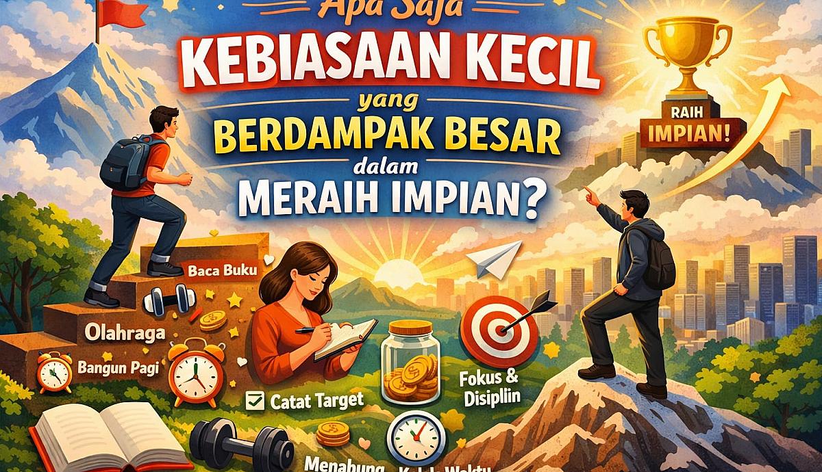 Apa Saja Kebiasaan Kecil yang Berdampak Besar dalam Meraih Impian?