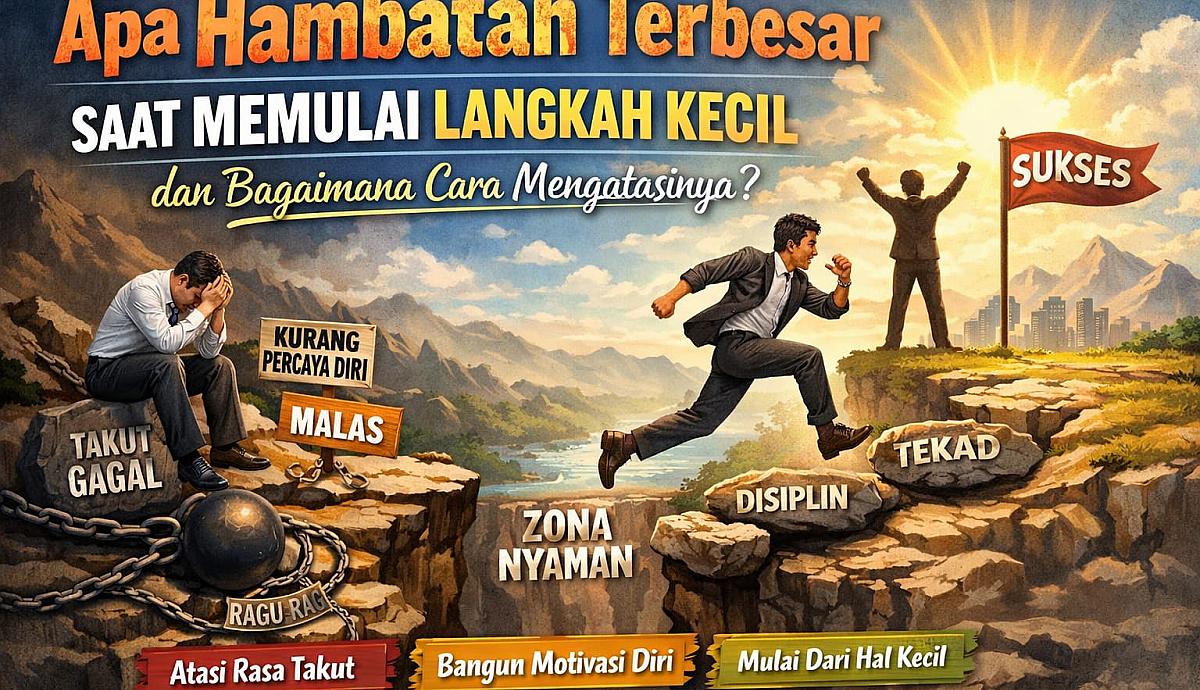 Apa Hambatan Terbesar Saat Memulai Langkah Kecil dan Bagaimana Cara Mengatasinya?