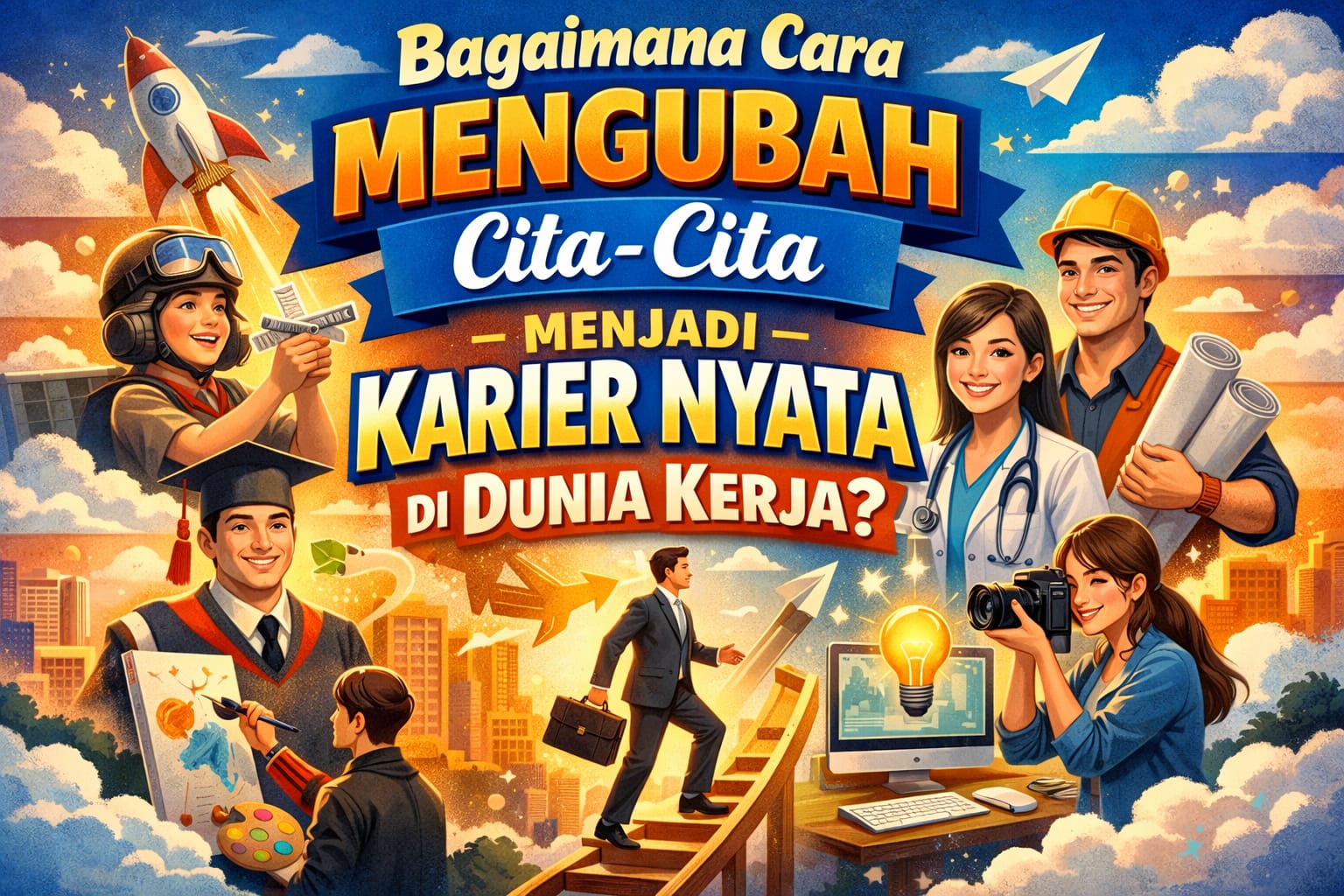 Bagaimana Cara Mengubah Cita-Cita Menjadi Karier Nyata di Dunia Kerja?