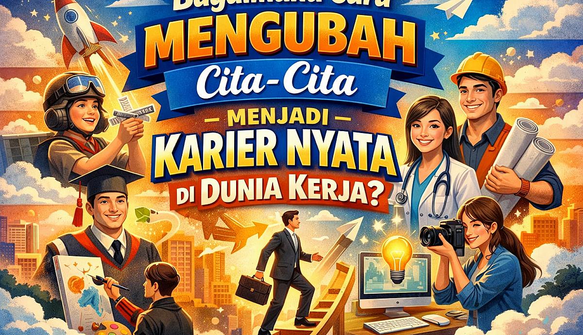 Bagaimana Cara Mengubah Cita-Cita Menjadi Karier Nyata di Dunia Kerja?