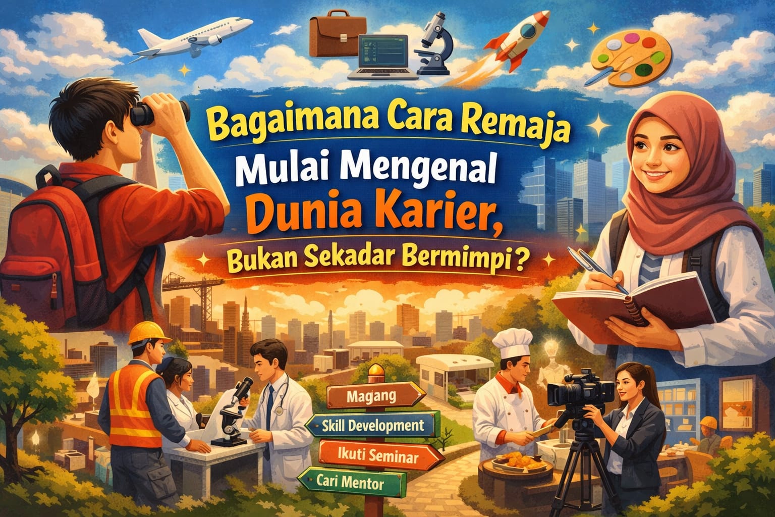 Bagaimana Cara Remaja Mulai Mengenal Dunia Karier, Bukan Sekadar Bermimpi?