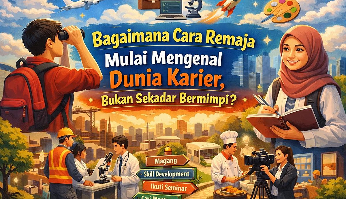 Bagaimana Cara Remaja Mulai Mengenal Dunia Karier, Bukan Sekadar Bermimpi?