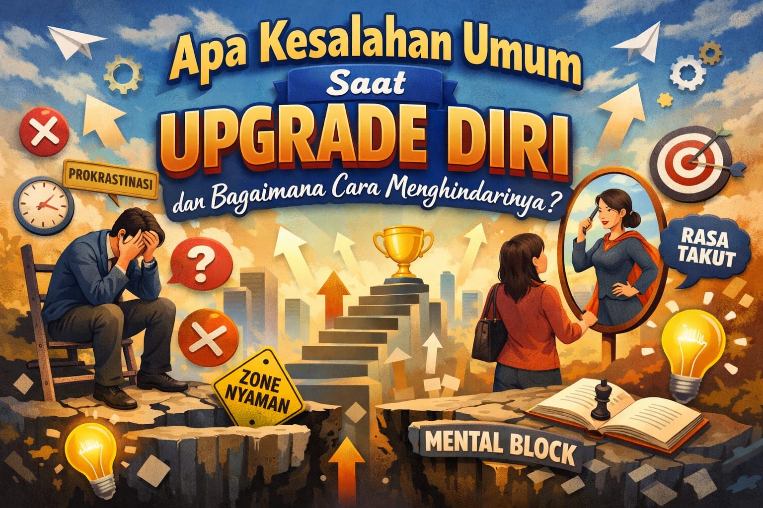 Apa Kesalahan Umum Saat Upgrade Diri dan Bagaimana Cara Menghindarinya?
