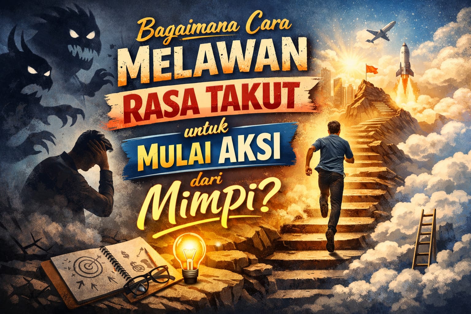 Bagaimana Cara Melawan Rasa Takut untuk Mulai Aksi dari Mimpi?