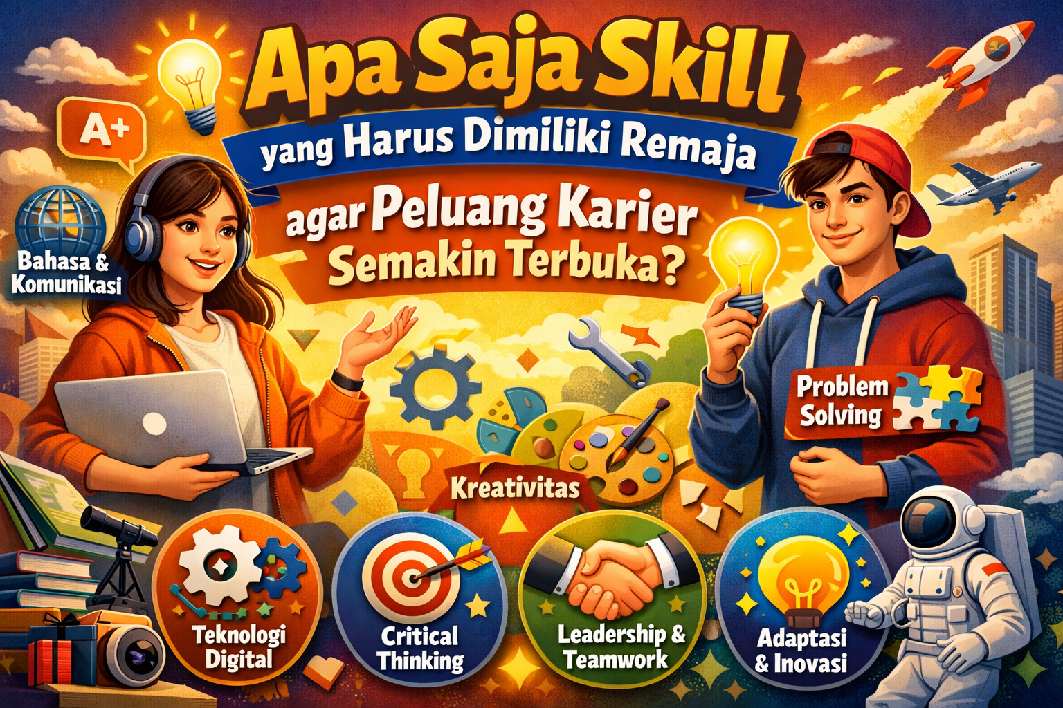 Apa Saja Skill yang Harus Dimiliki Remaja agar Peluang Karier Semakin Terbuka?