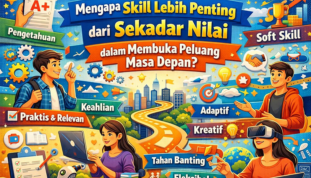 Mengapa Skill Lebih Penting dari Sekadar Nilai dalam Membuka Peluang Masa Depan?