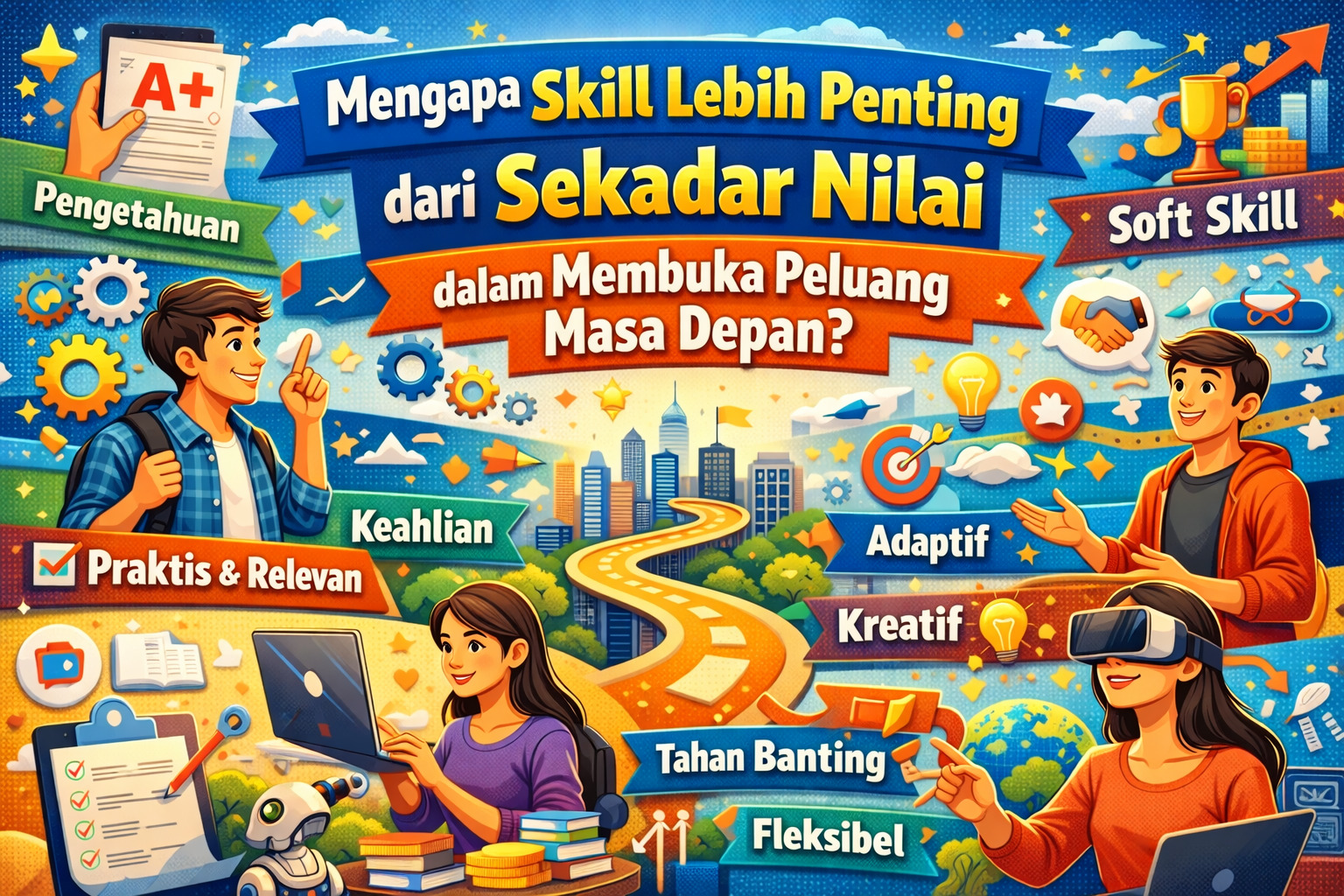 Mengapa Skill Lebih Penting dari Sekadar Nilai dalam Membuka Peluang Masa Depan?