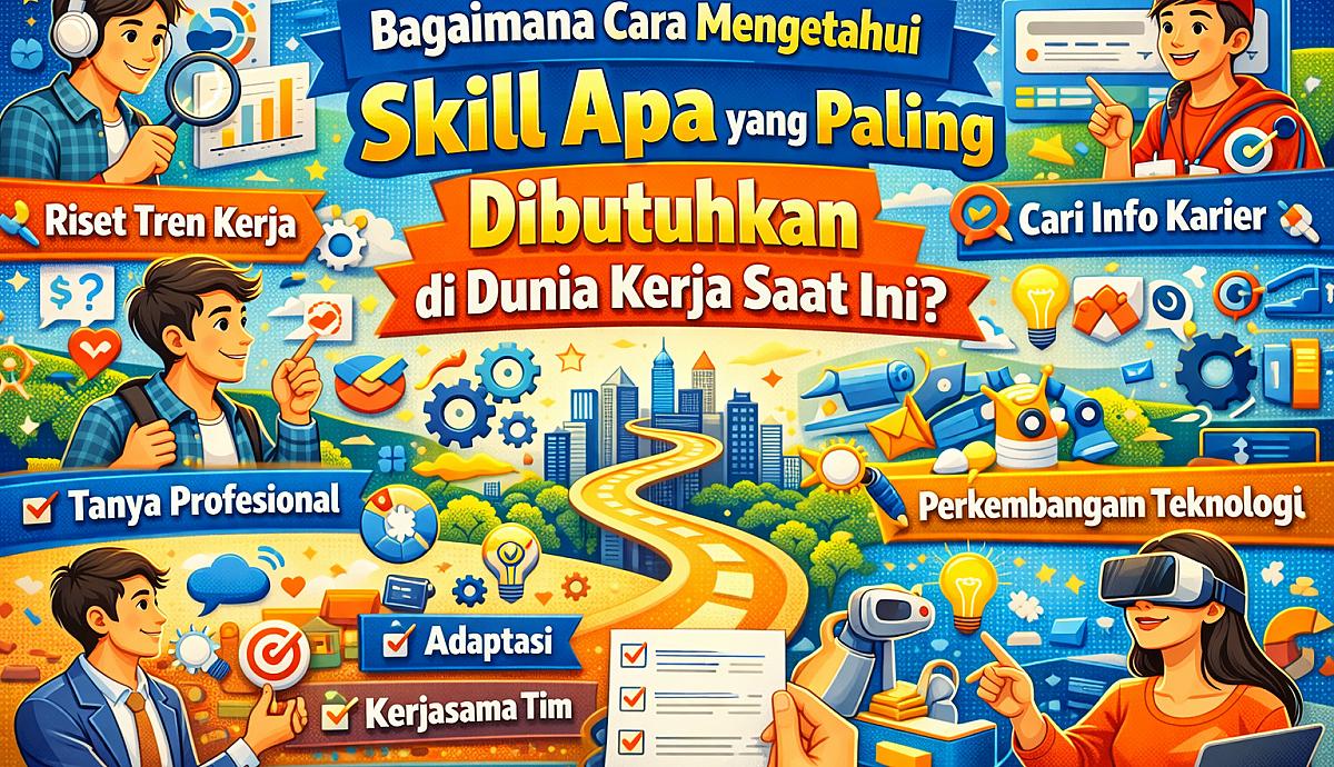 Bagaimana Cara Mengetahui Skill Apa yang Paling Dibutuhkan di Dunia Kerja Saat Ini?