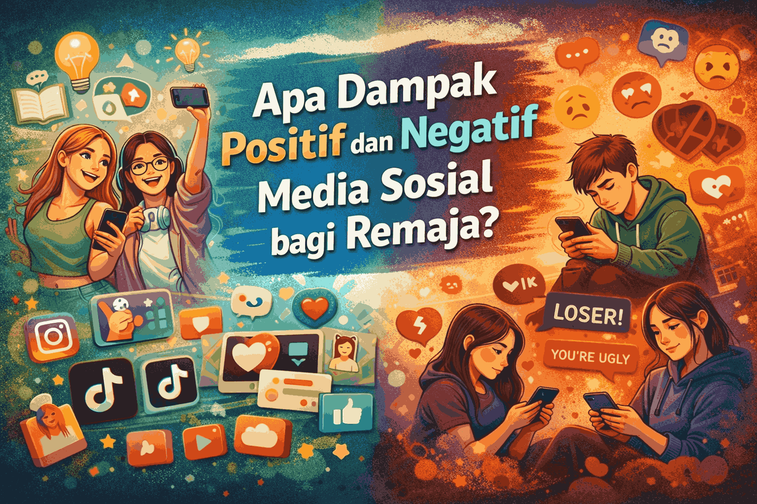 Apa Dampak Positif dan Negatif Media Sosial bagi Remaja?