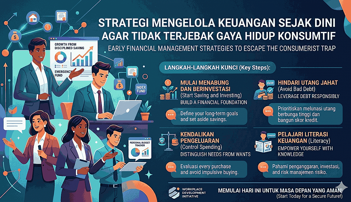 Strategi Mengelola Keuangan Sejak Dini Agar Tidak Terjebak Gaya Hidup Konsumtif