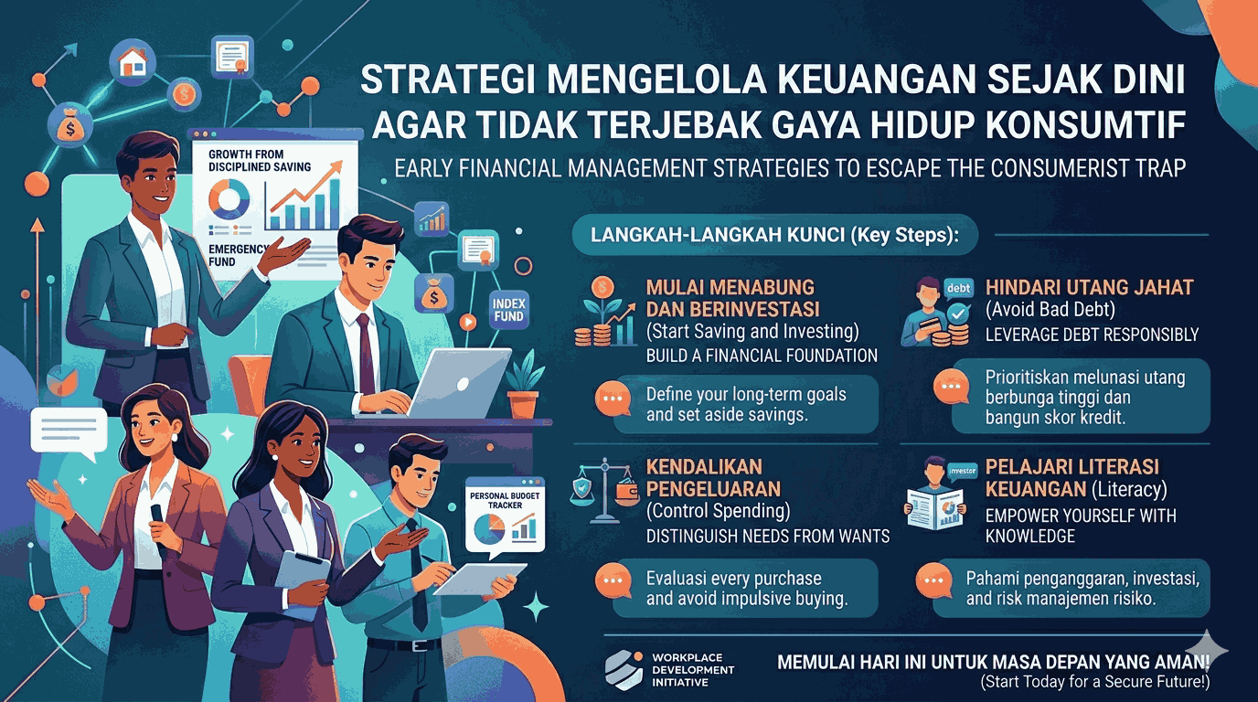 Strategi Mengelola Keuangan Sejak Dini Agar Tidak Terjebak Gaya Hidup Konsumtif
