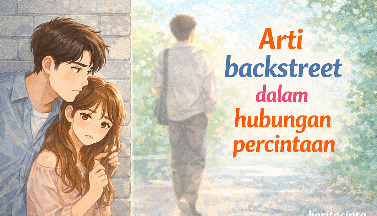 Arti Backstreet dalam Hubungan Percintaan