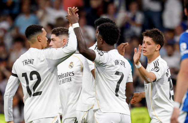 Real Madrid Taklukkan Alaves 2-1, Mbappe dan Vinicius Bawa Los Blancos Kembali ke Jalur Kemenangan