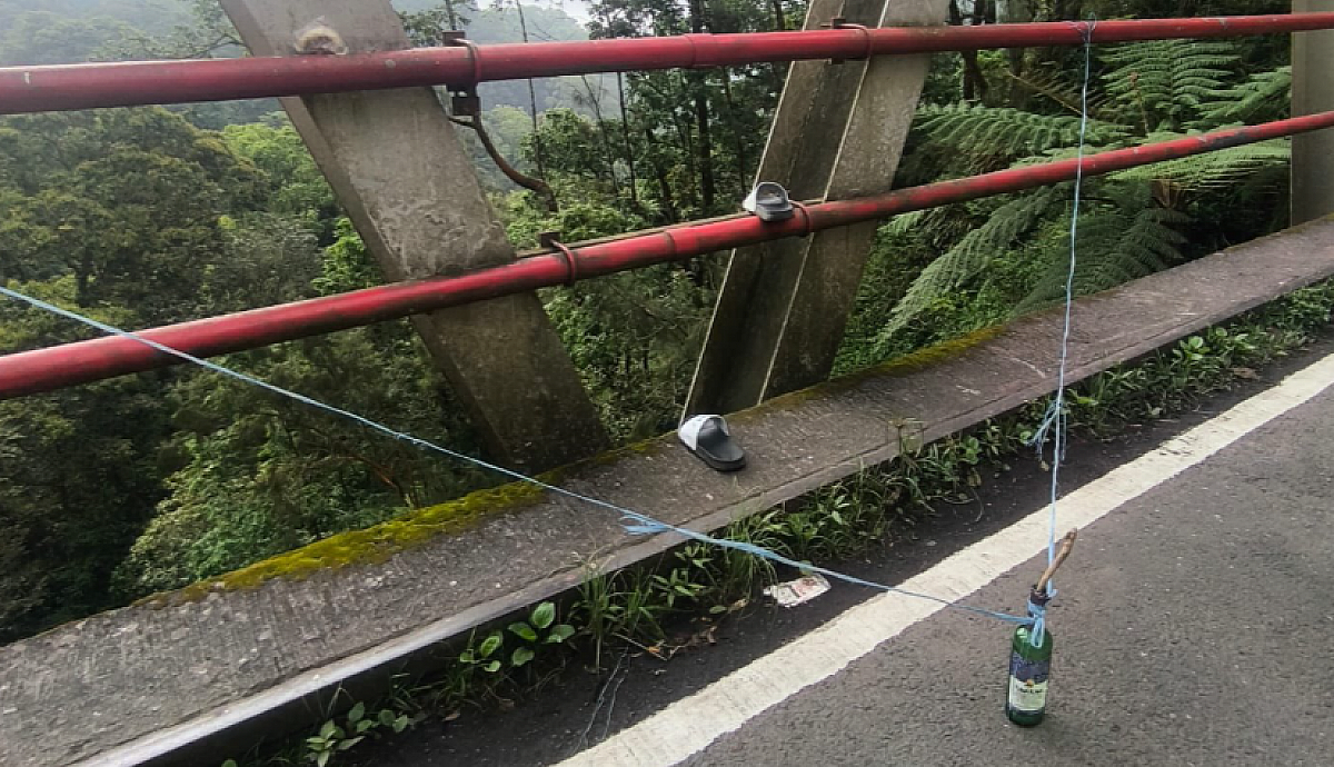 Tragedi Bunuh Diri di Jembatan Cangar Kembali Terjadi, Korban Sempat Disapa Pengendara