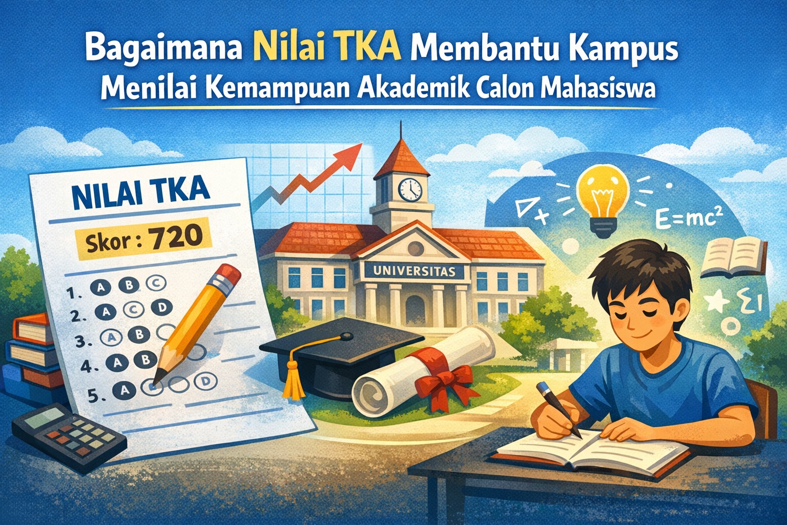 Bagaimana Nilai TKA Membantu Kampus Menilai Kemampuan Akademik Calon Mahasiswa