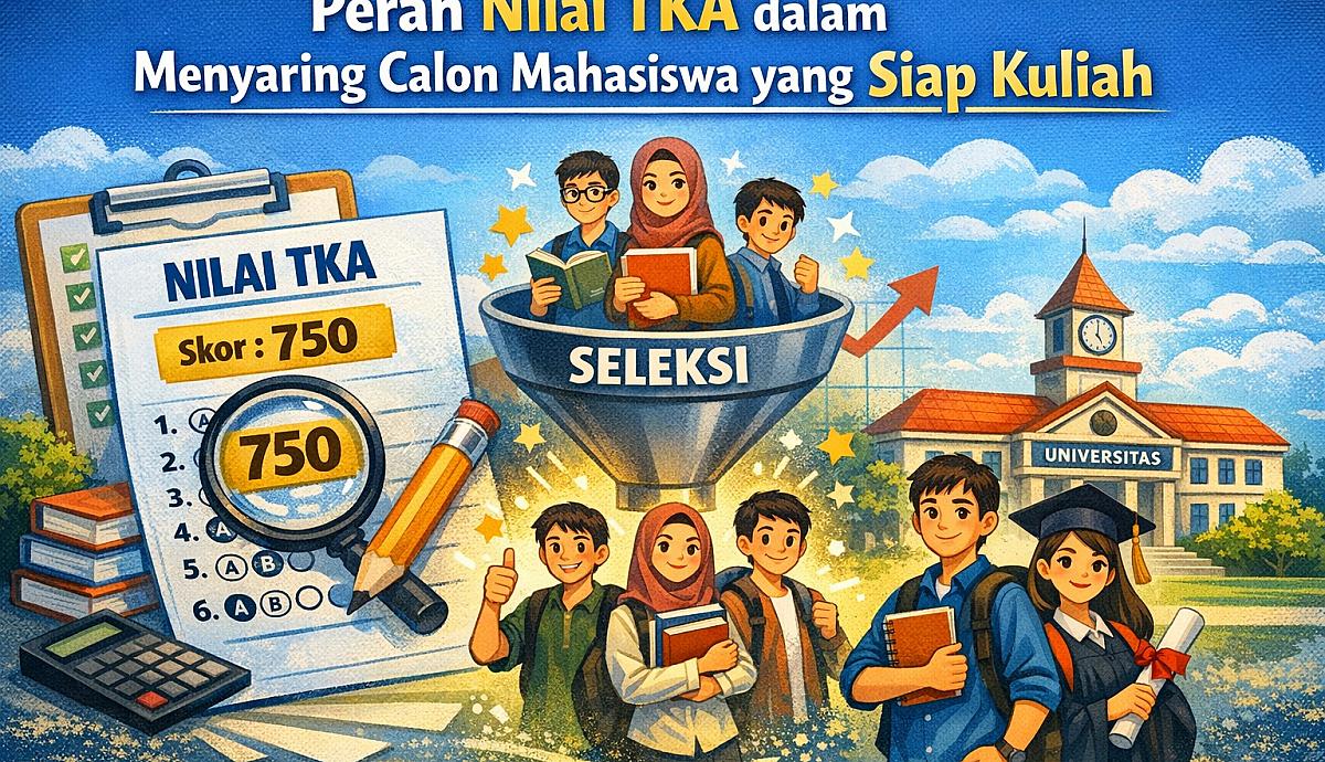 Peran Nilai TKA dalam Menyaring Calon Mahasiswa yang Siap Kuliah