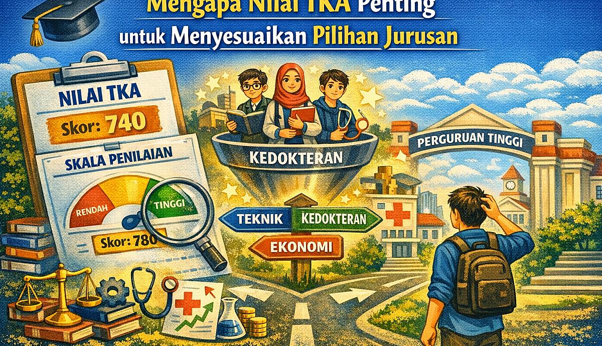 Mengapa Nilai TKA Penting untuk Menyesuaikan Pilihan Jurusan