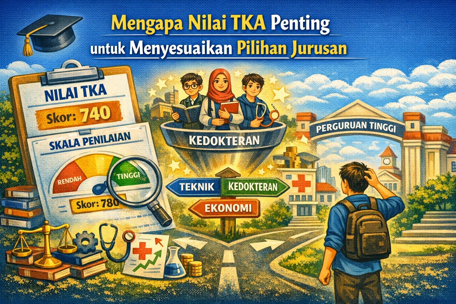 Mengapa Nilai TKA Penting untuk Menyesuaikan Pilihan Jurusan