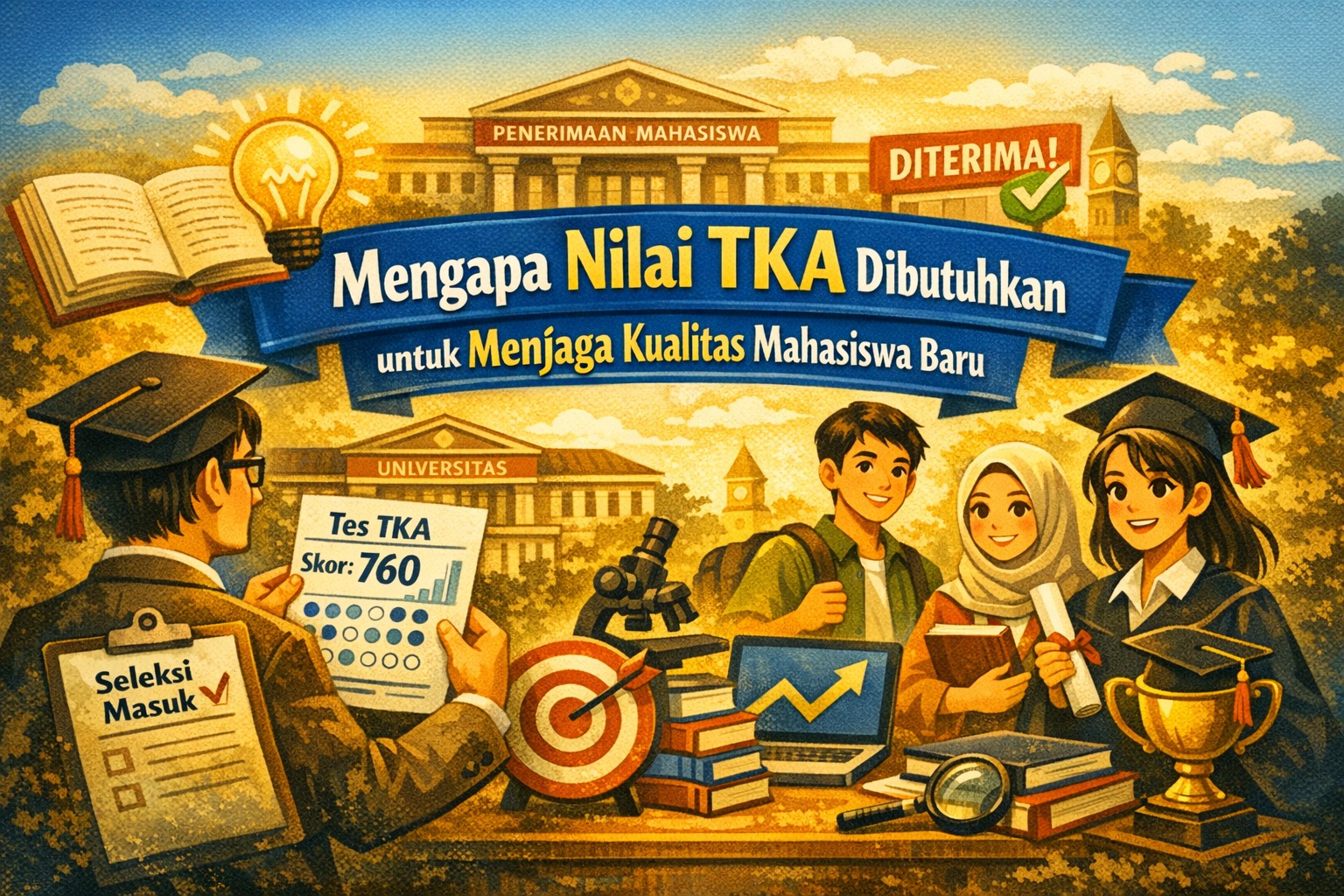 Mengapa Nilai TKA Dibutuhkan untuk Menjaga Kualitas Mahasiswa Baru