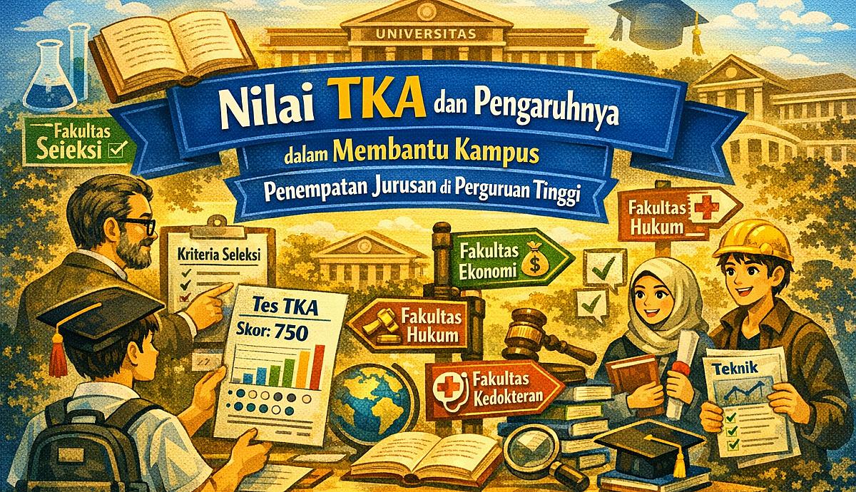 Nilai TKA dan Pengaruhnya terhadap Penempatan Jurusan di Perguruan Tinggi
