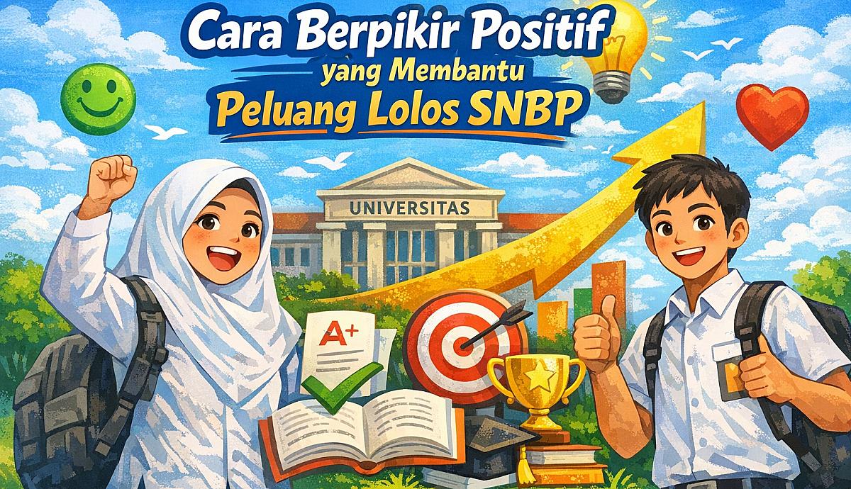 Cara Berpikir Positif yang Membantu Peluang Lolos SNBP