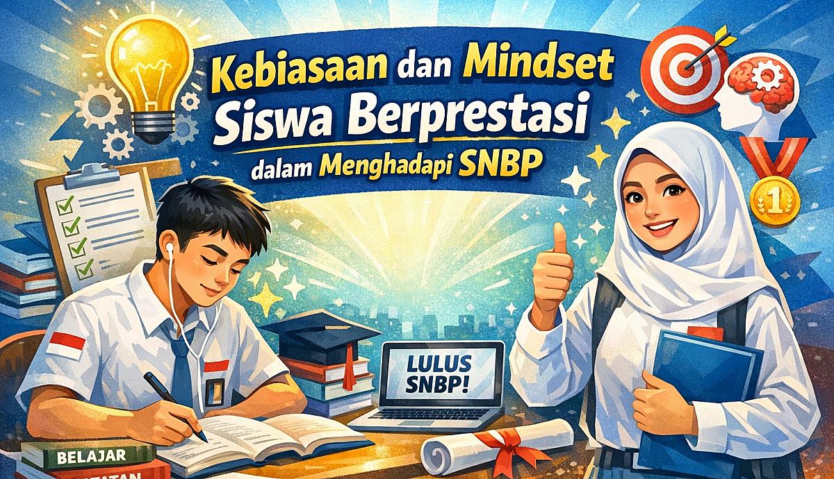 Kebiasaan dan Mindset Siswa Berprestasi dalam Menghadapi SNBP