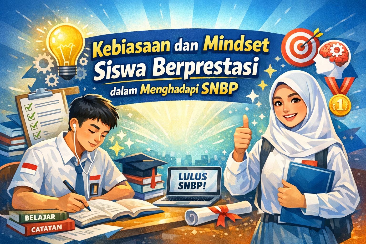Kebiasaan dan Mindset Siswa Berprestasi dalam Menghadapi SNBP