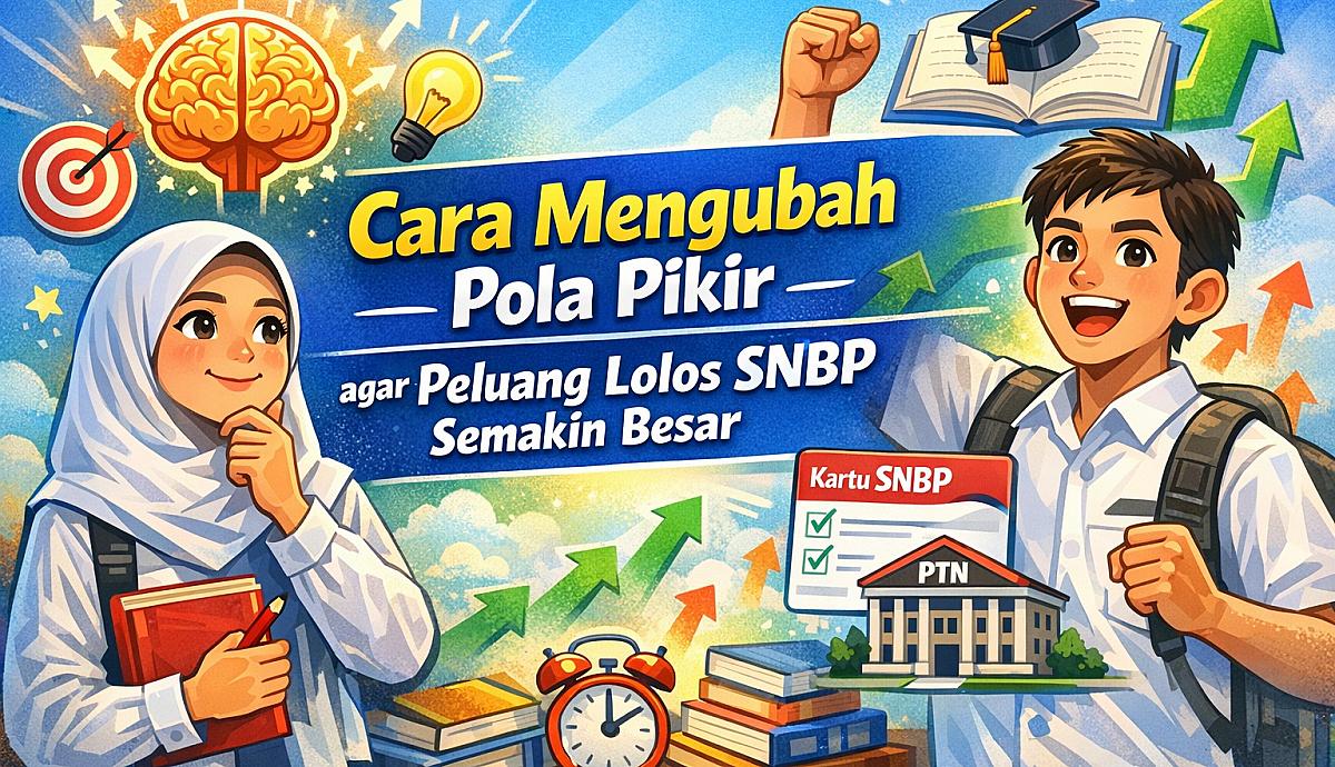 Cara Mengubah Pola Pikir agar Peluang Lolos SNBP Semakin Besar