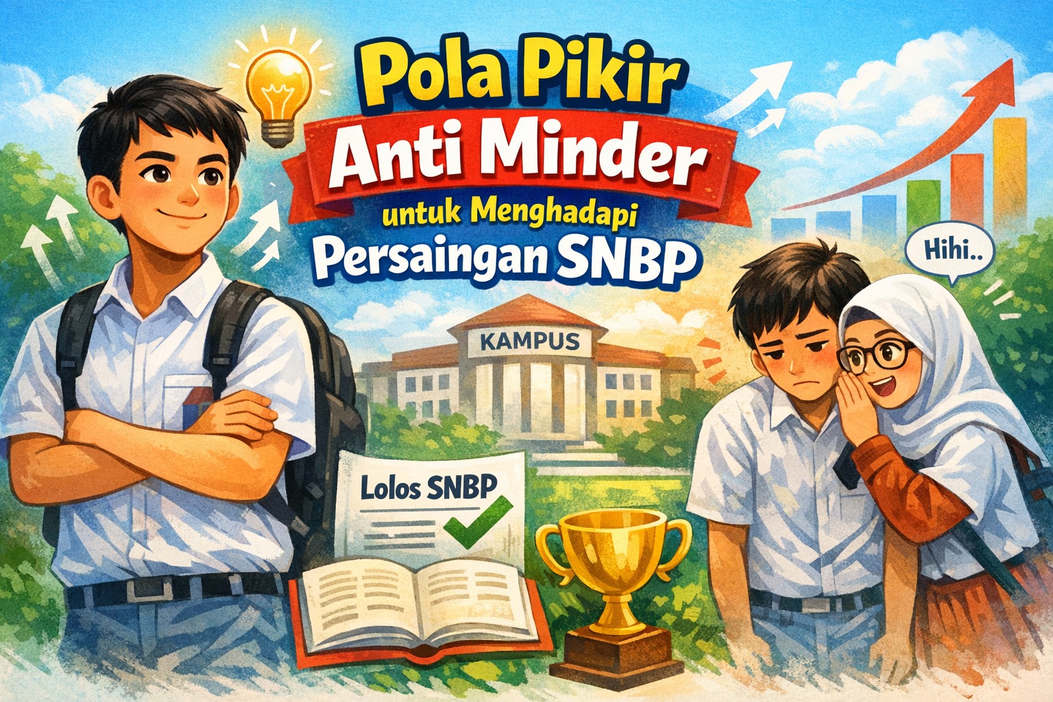 Pola Pikir Anti Minder untuk Menghadapi Persaingan SNBP