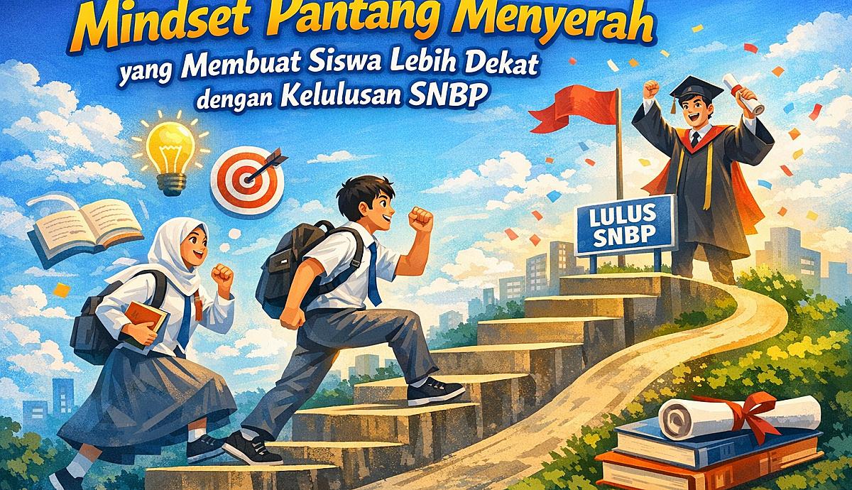 Mindset Pantang Menyerah yang Membuat Siswa Lebih Dekat dengan Kelulusan SNBP