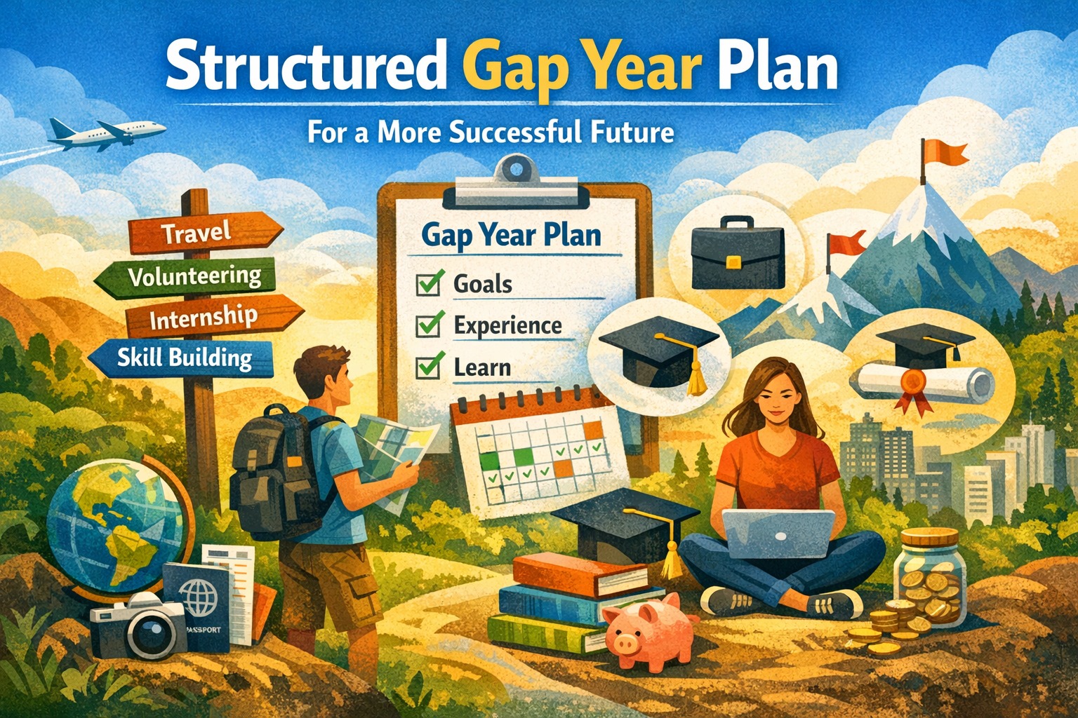 Structured Gap Year Plan for a More Successful Future