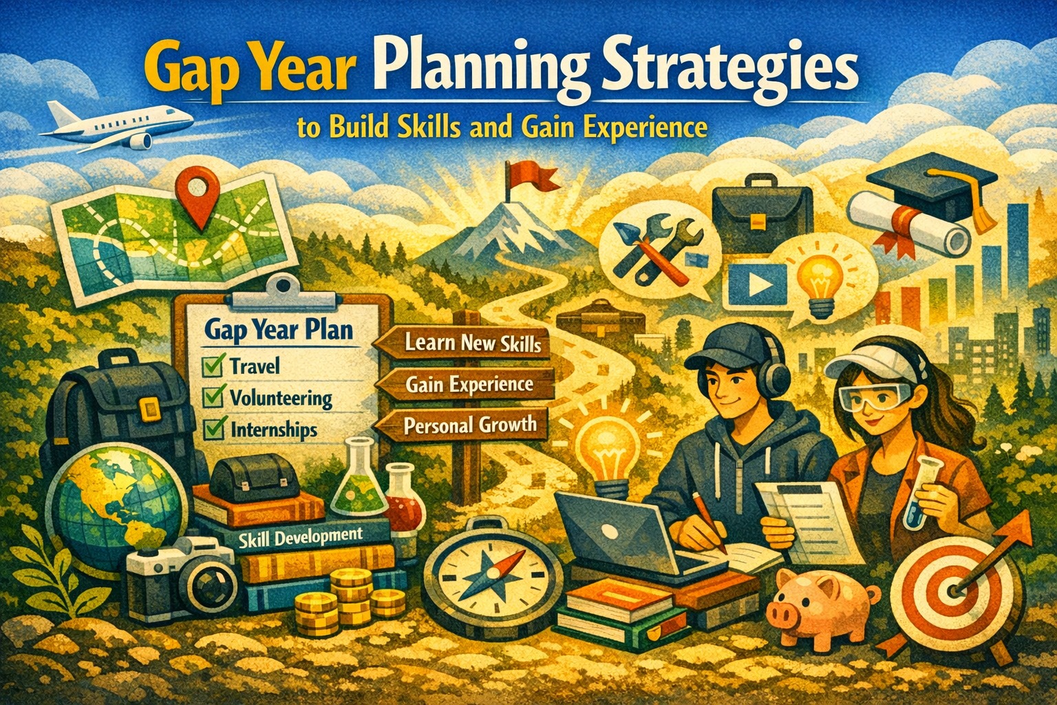 Gap Year Planning Strategies to Build Skills and Gain Experience