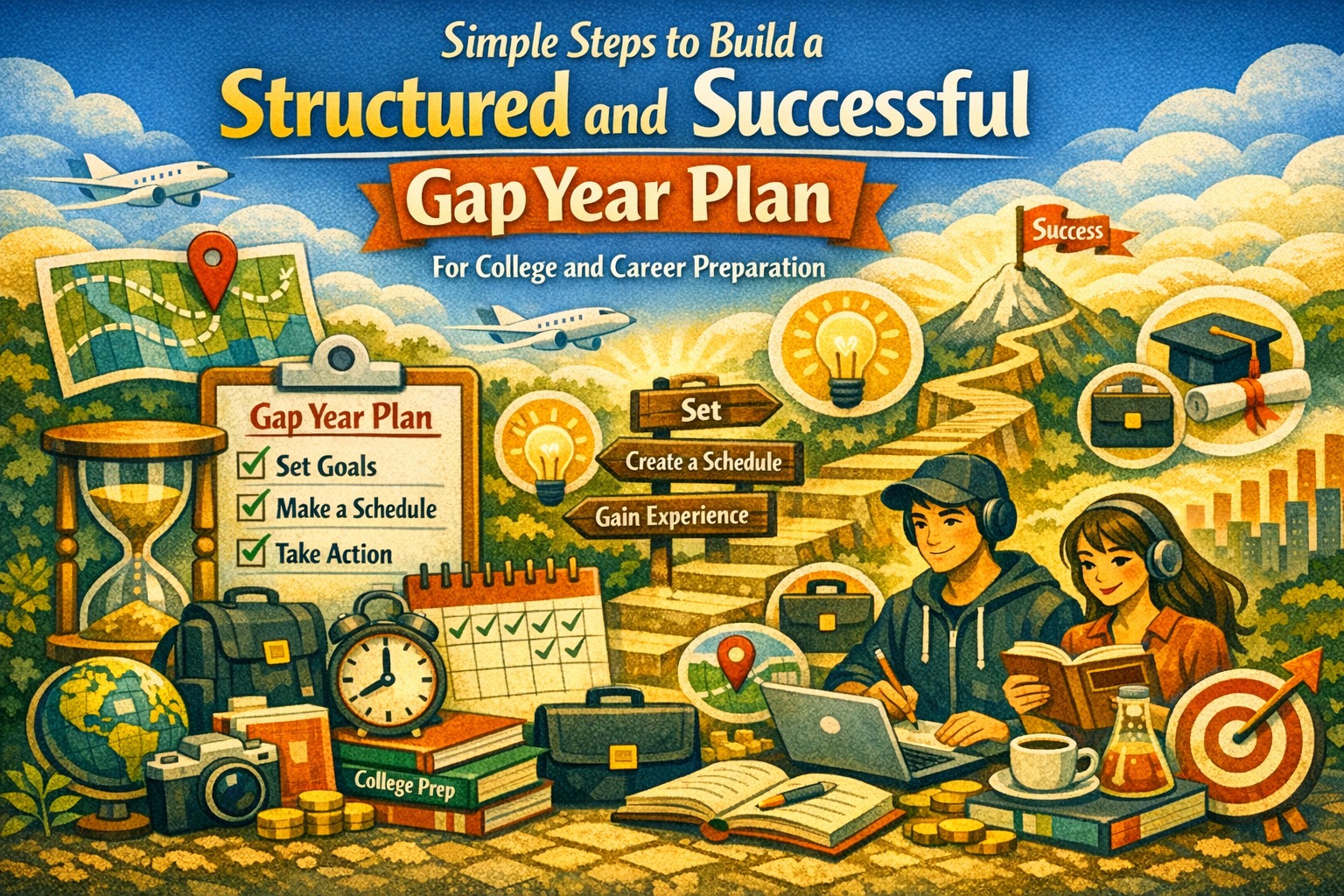 Simple Steps to Build a Structured and Successful Gap Year Plan