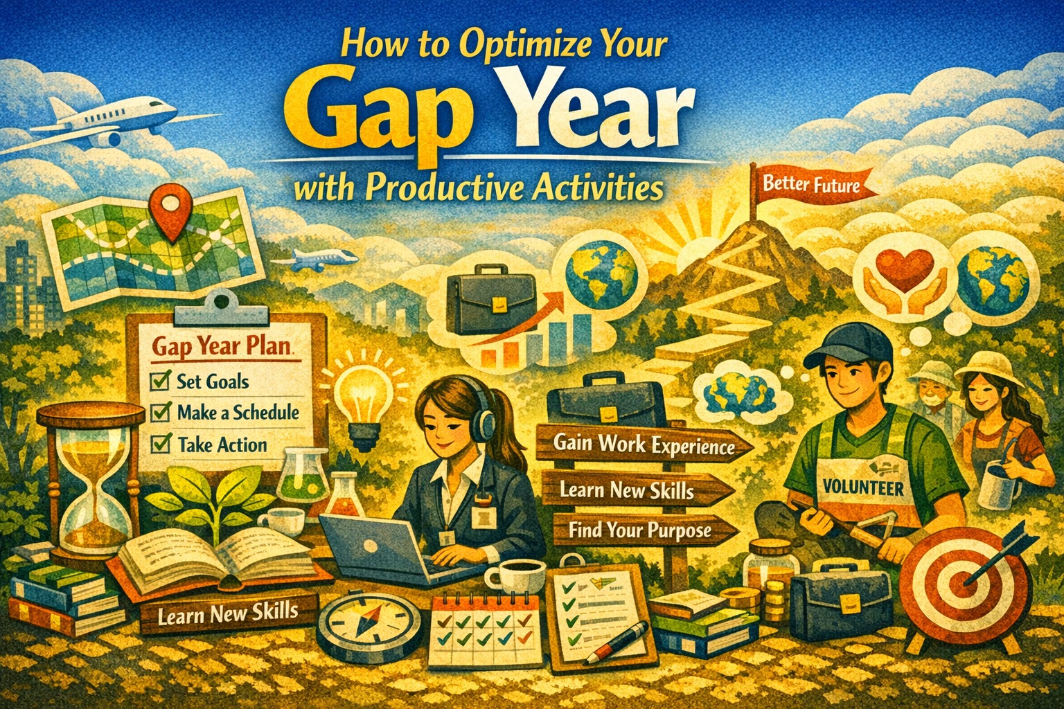 How to Optimize Your Gap Year with Productive Activities