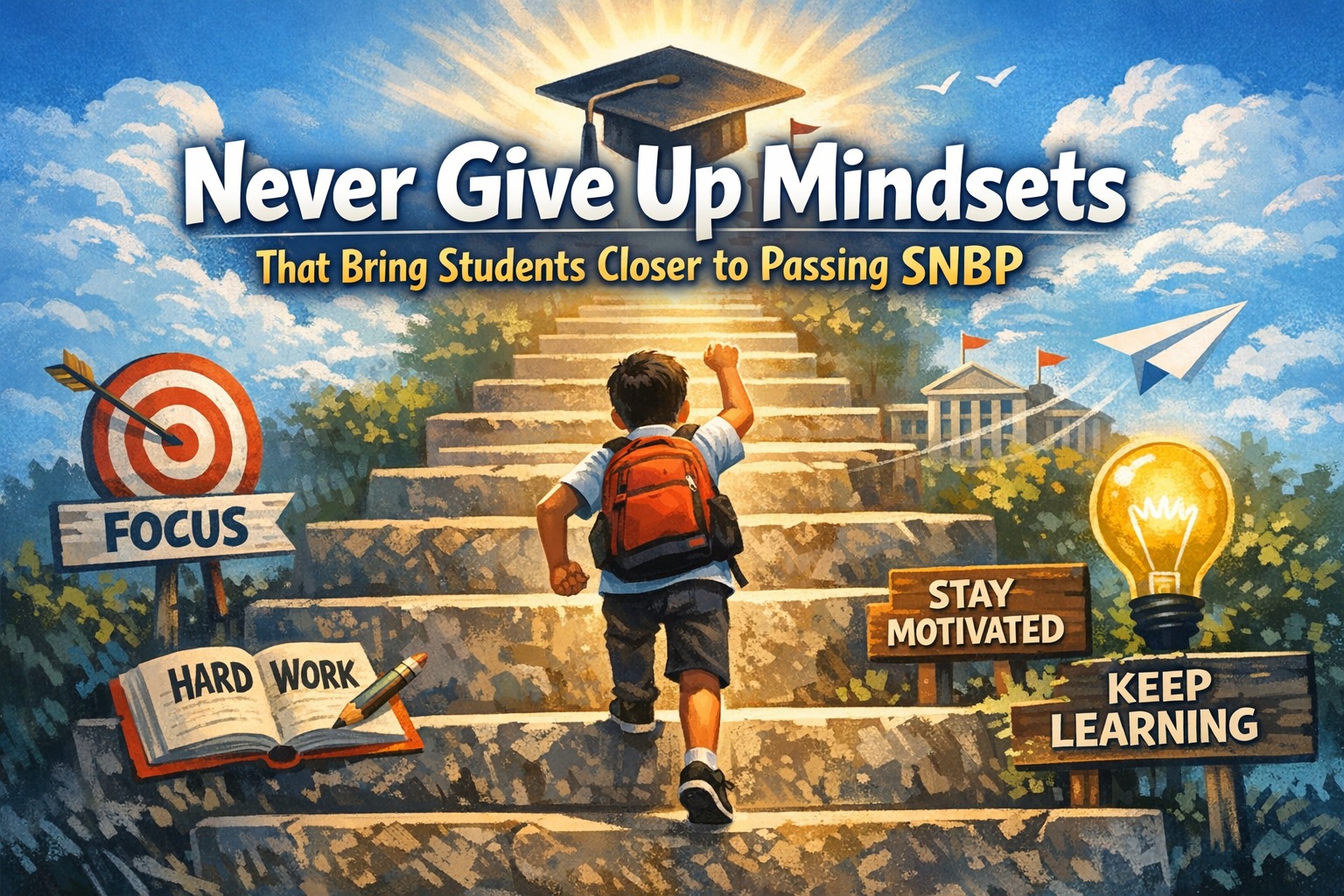 Never Give Up Mindsets That Bring Students Closer to Passing SNBP